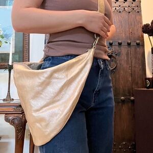 Hobo International Half Moon Pearlescent Shoulder/Crossbody Bag